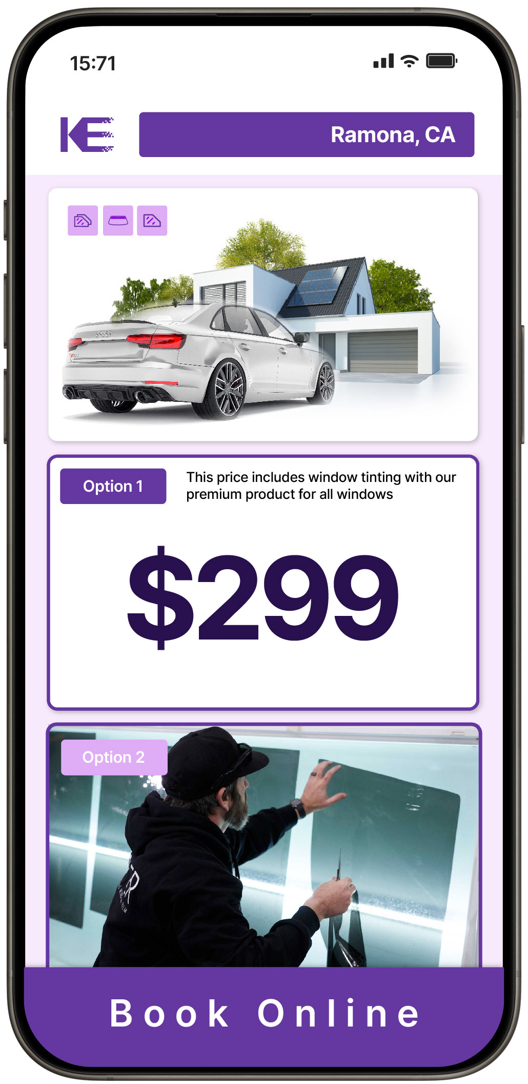 View Reasonable Tesla Window Tinting Rates in Patterson, California