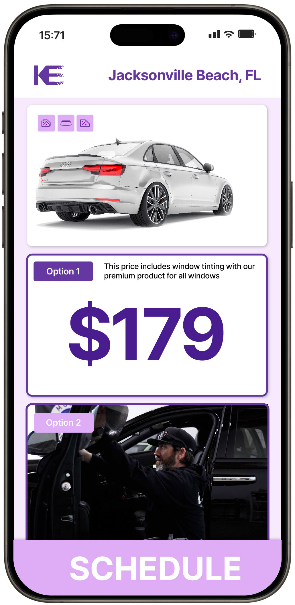 View Reasonable Car Window Tinting Prices in Jacksonville Beach, Florida