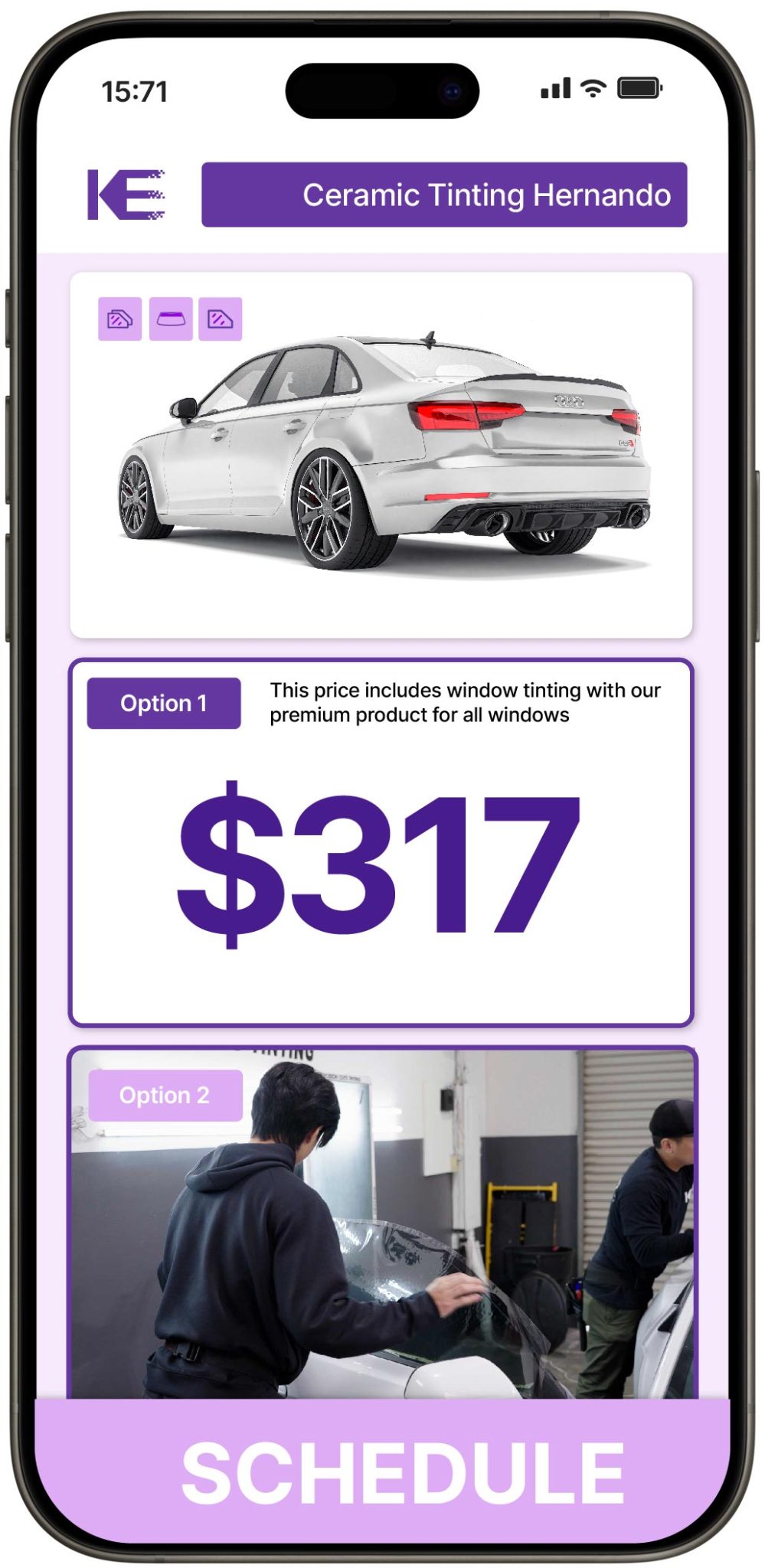 View Competitive Ceramic Window Tinting Prices in Hernando, Mississippi