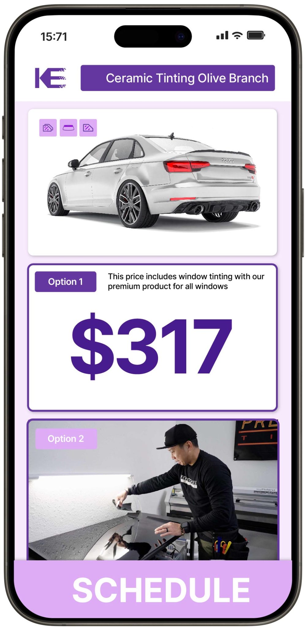 View Competitive Ceramic Window Tinting Prices in Olive Branch, Mississippi