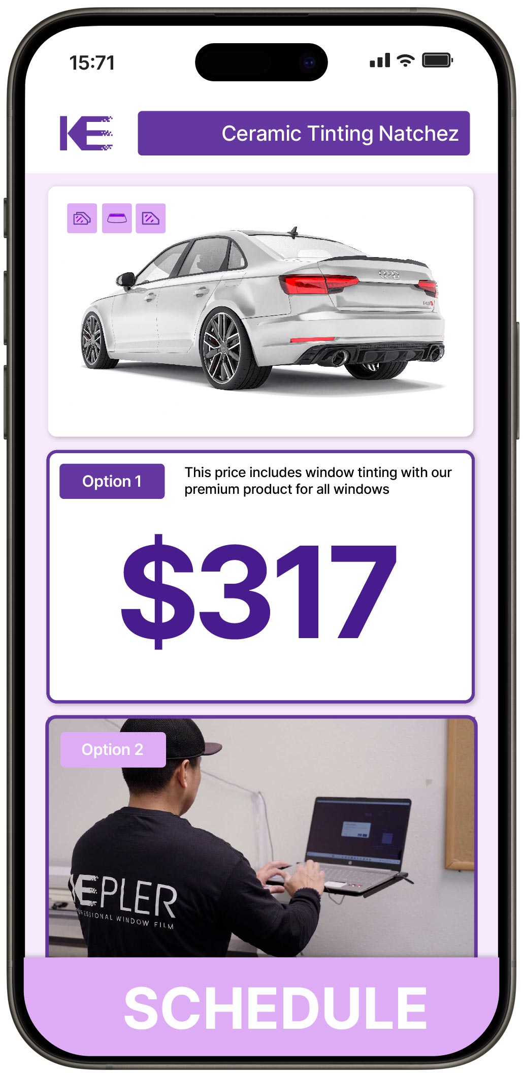 Ceramic Window Tinting Natchez | Professional Tinting from $249