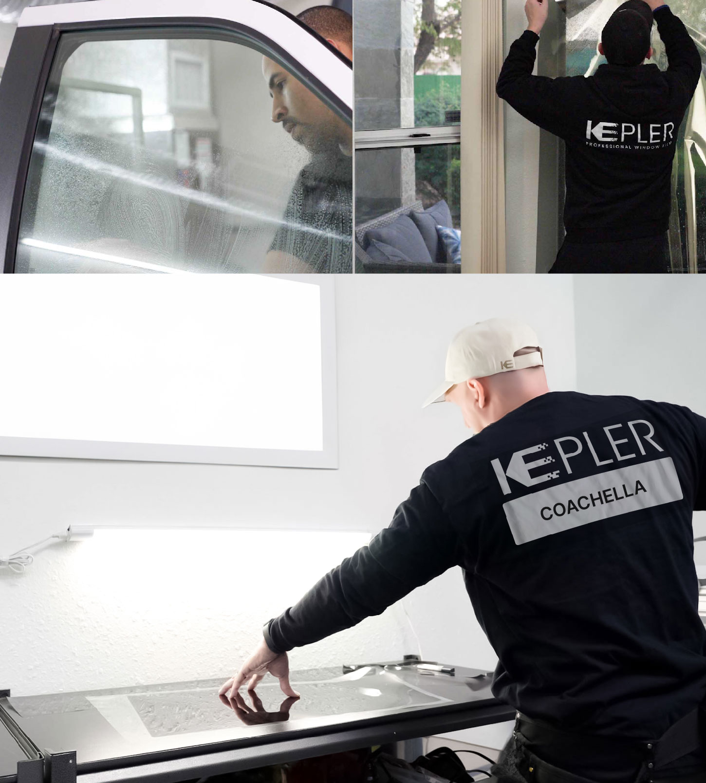 Window Tinting Specialist Cutting Film in Coachella, California