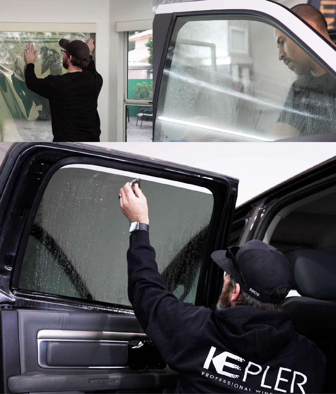 Kepler Window Tinting Specialists at Work in Coachella, California