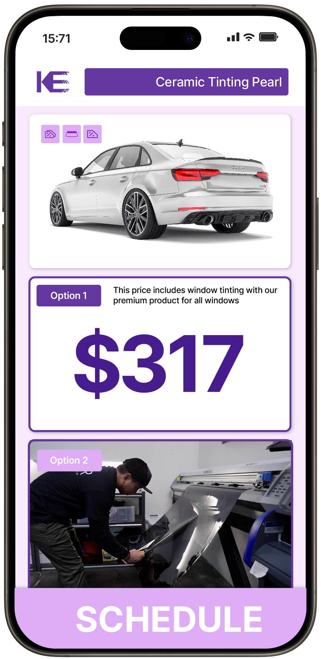 Ceramic Window Tinting Pearl | Professional Tinting from $249