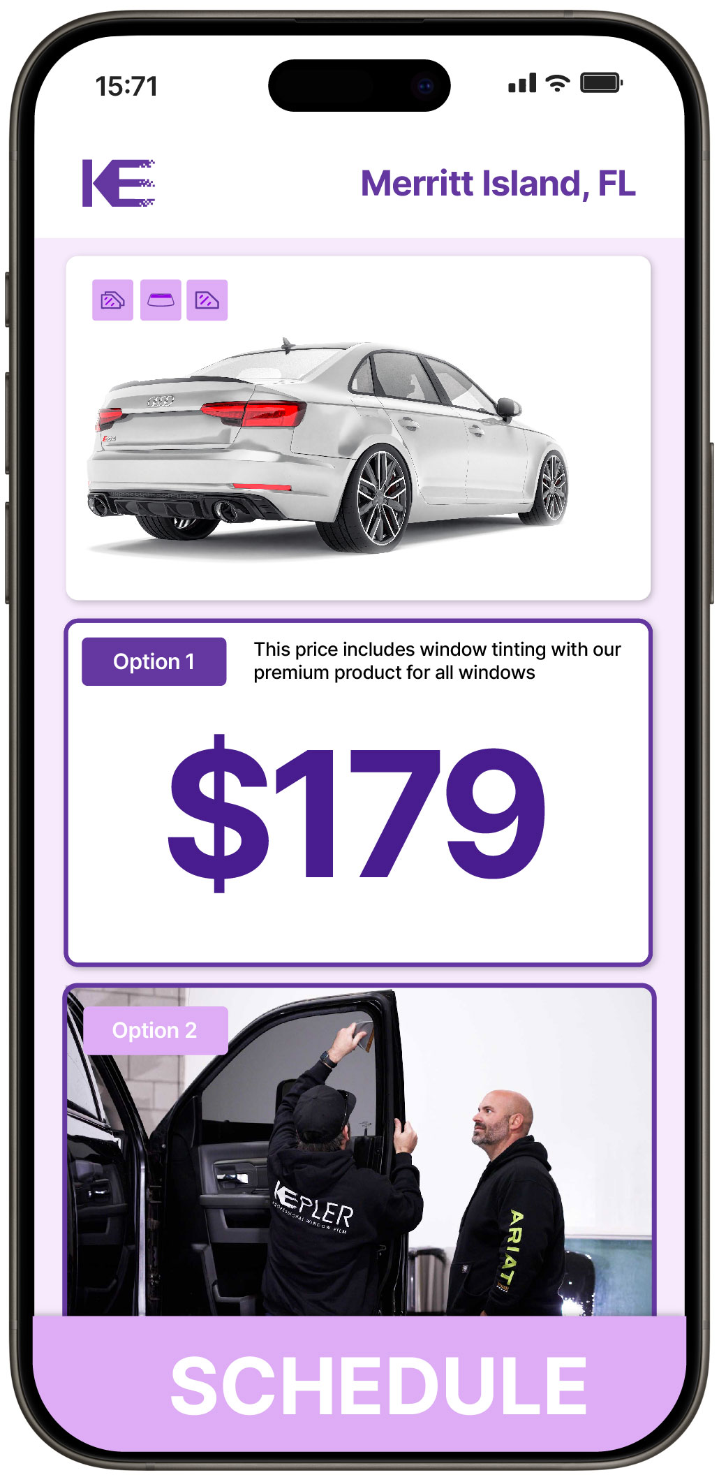 View Reasonable Car Window Tinting Prices in Merritt Island, Florida