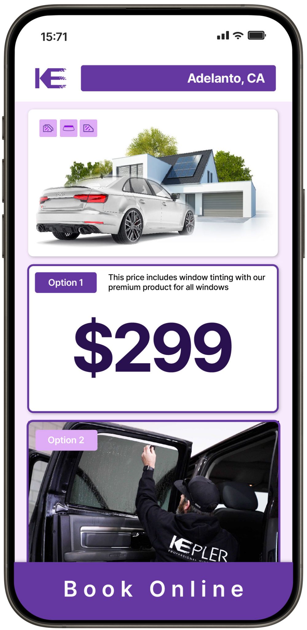 View Competitive Window Tinting Prices in Adelanto, California