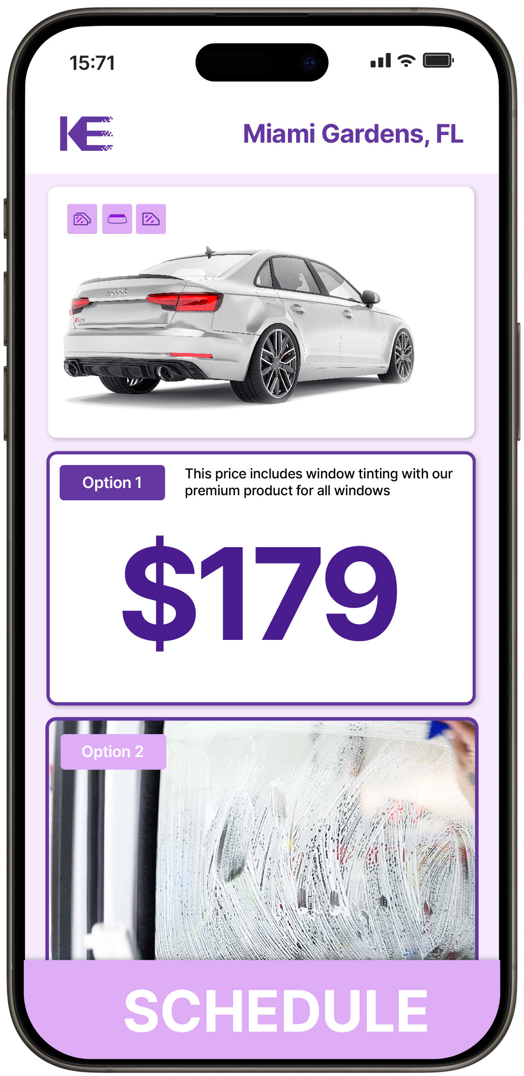 View Reasonable Car Window Tinting Prices in Miami Gardens, Florida