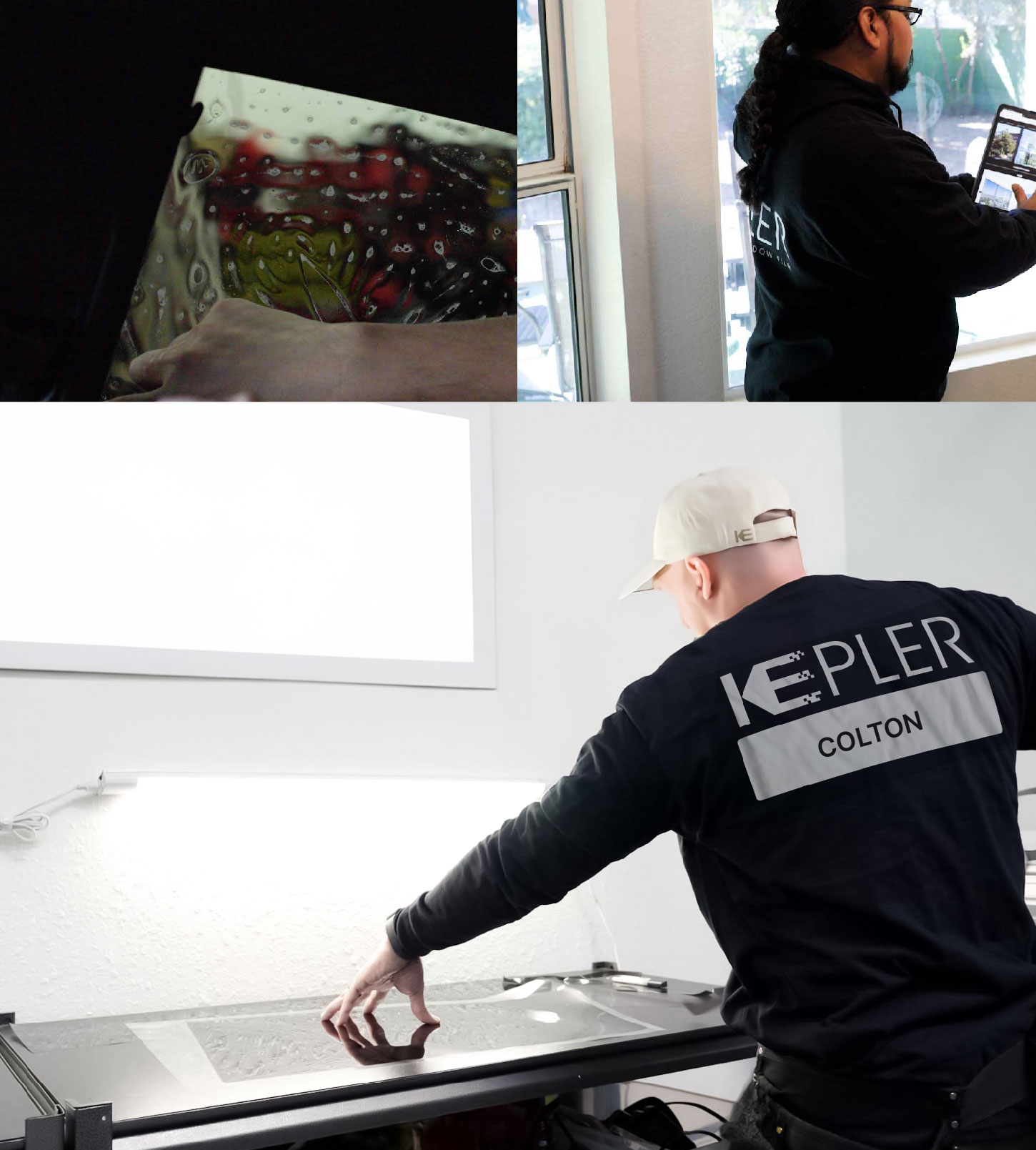 Window Tinting Specialist Cutting Film in Colton, California