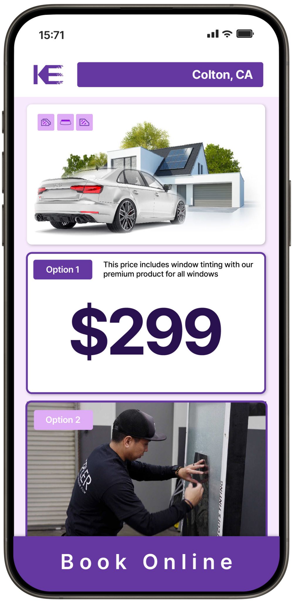 View Competitive Window Tinting Prices in Colton, California