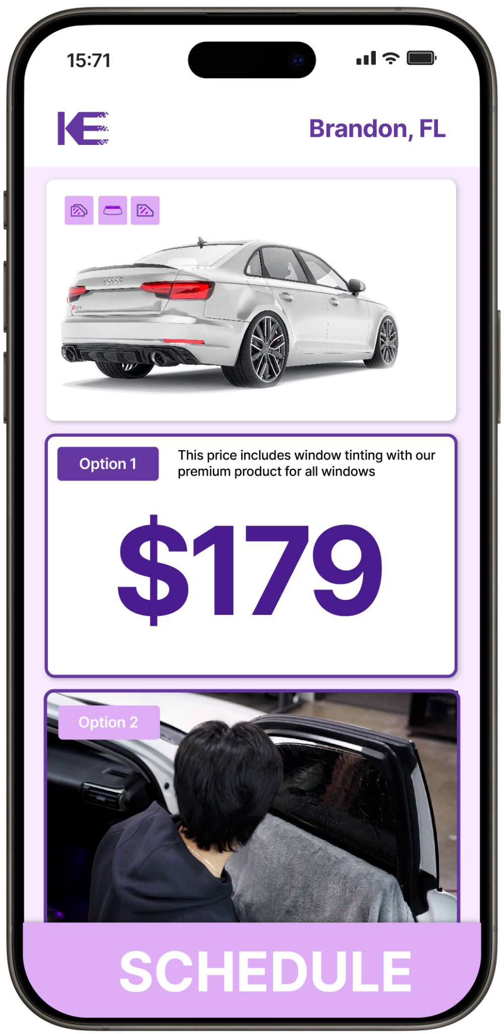 Car Window Tinting Brandon #1 BEST From $139