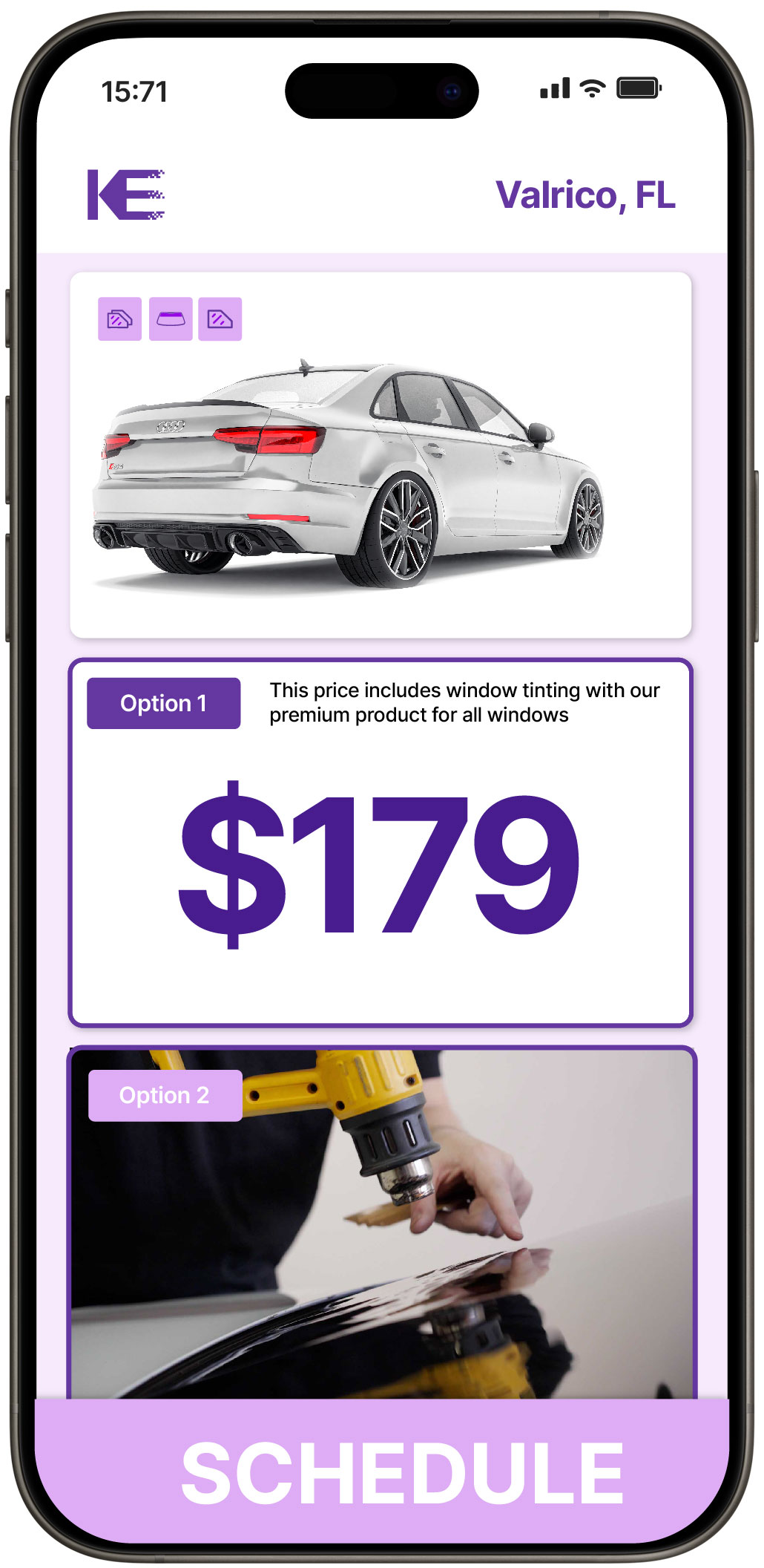 View Affordable Car Window Tinting Prices in Valrico, Florida