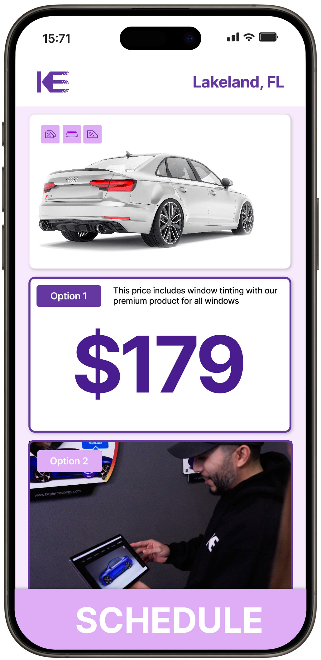 View Affordable Car Window Tinting Prices in Lakeland, Florida