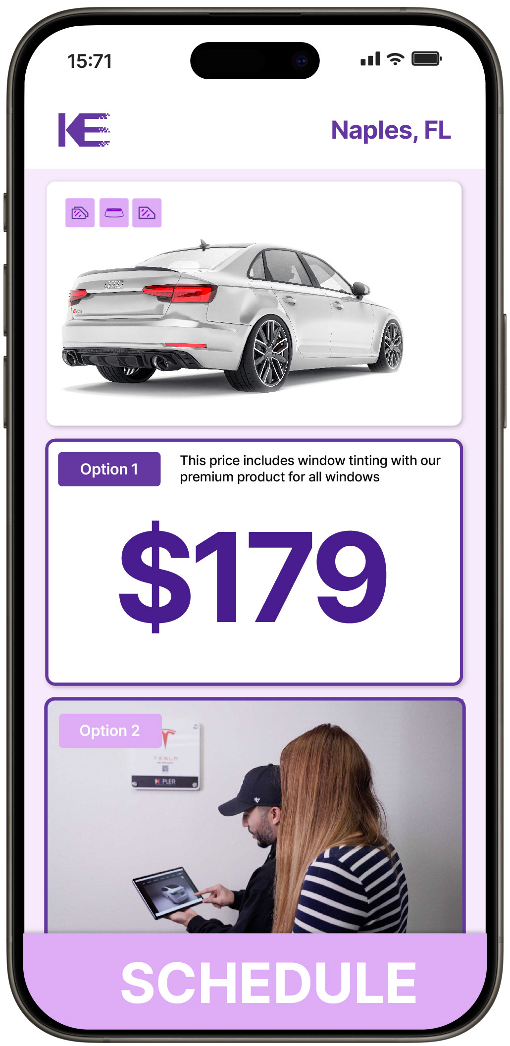 View Reasonable Car Window Tinting Prices in Naples, Florida