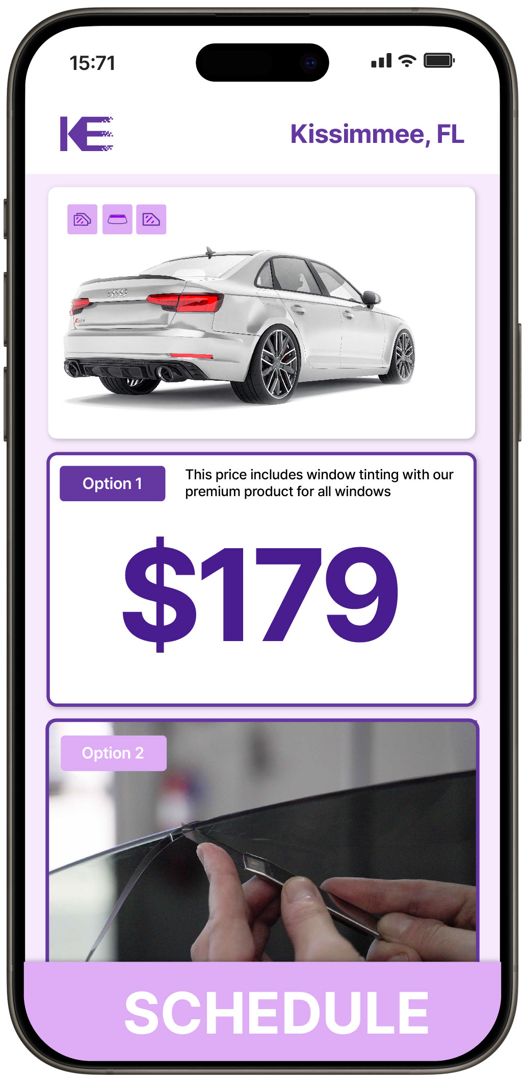 View Affordable Car Window Tinting Prices in Kissimmee, Florida