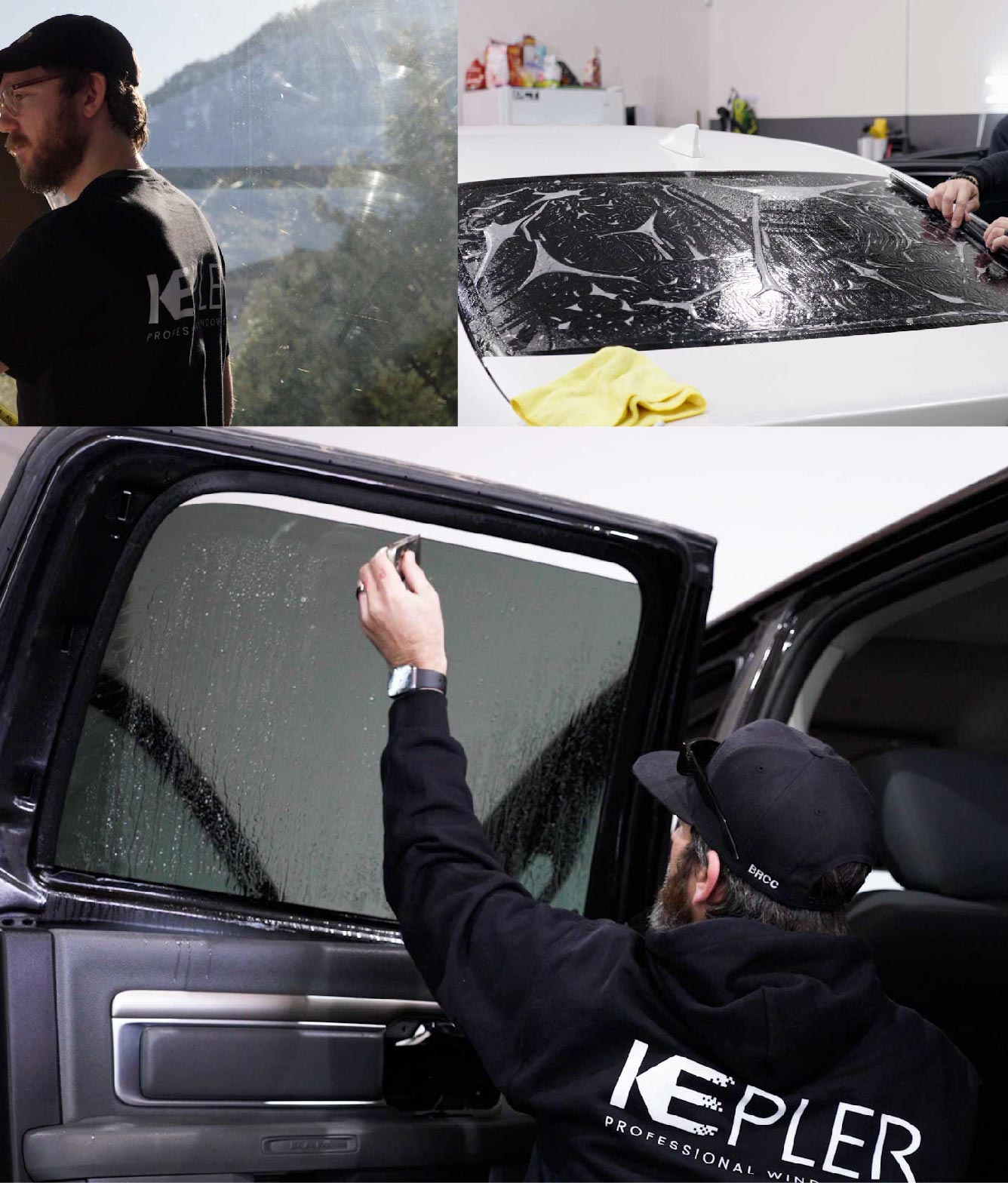 Kepler Window Tinting Specialists at Work in Ladera Ranch, California