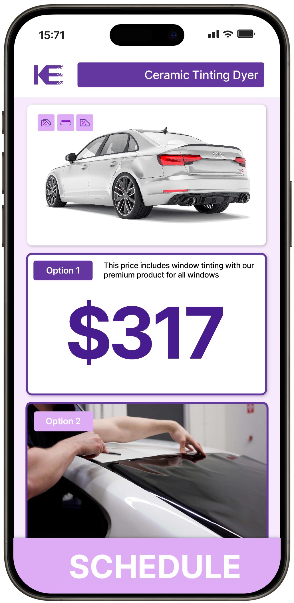 Ceramic Window Tinting Dyer | Professional Tinting from $249