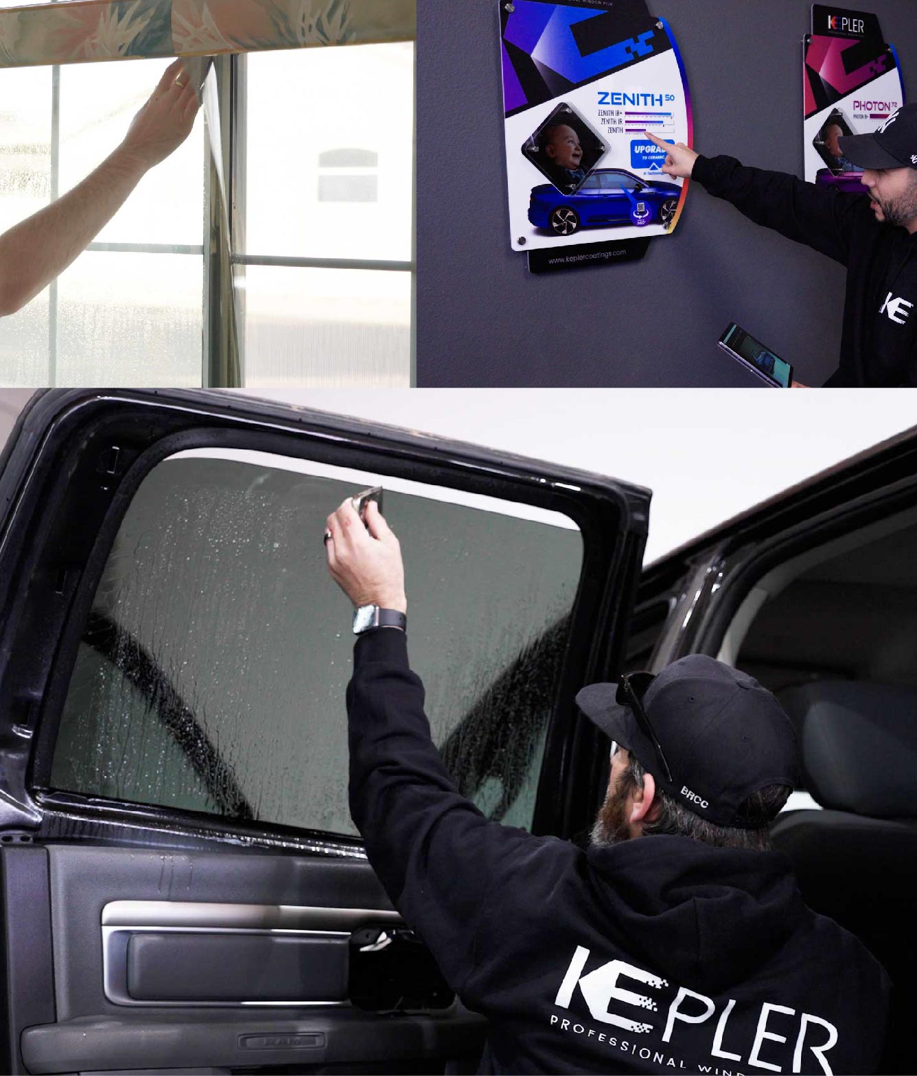 Kepler Window Tinting Specialists at Work in Oxnard, California