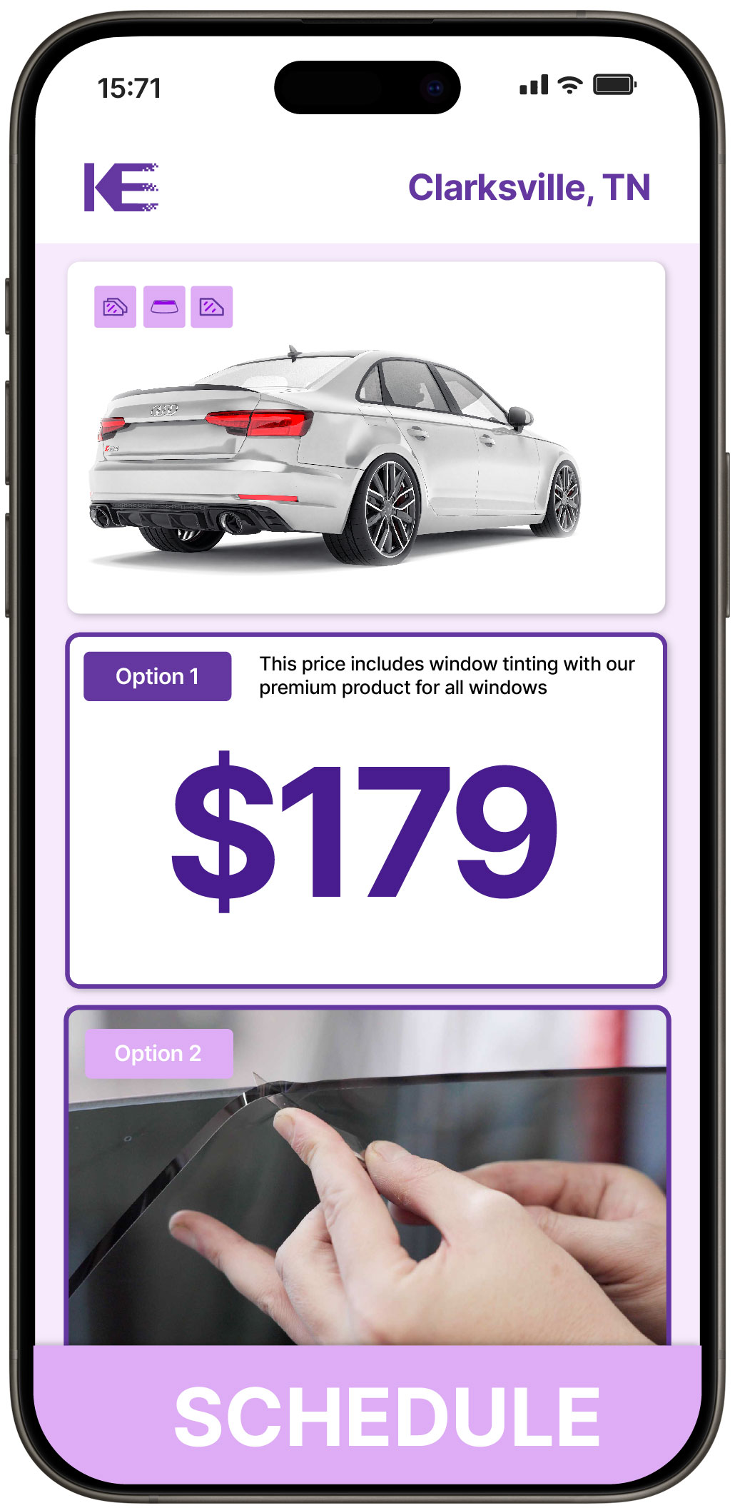 Car Window Tinting Clarksville | Professional Tinting from $139