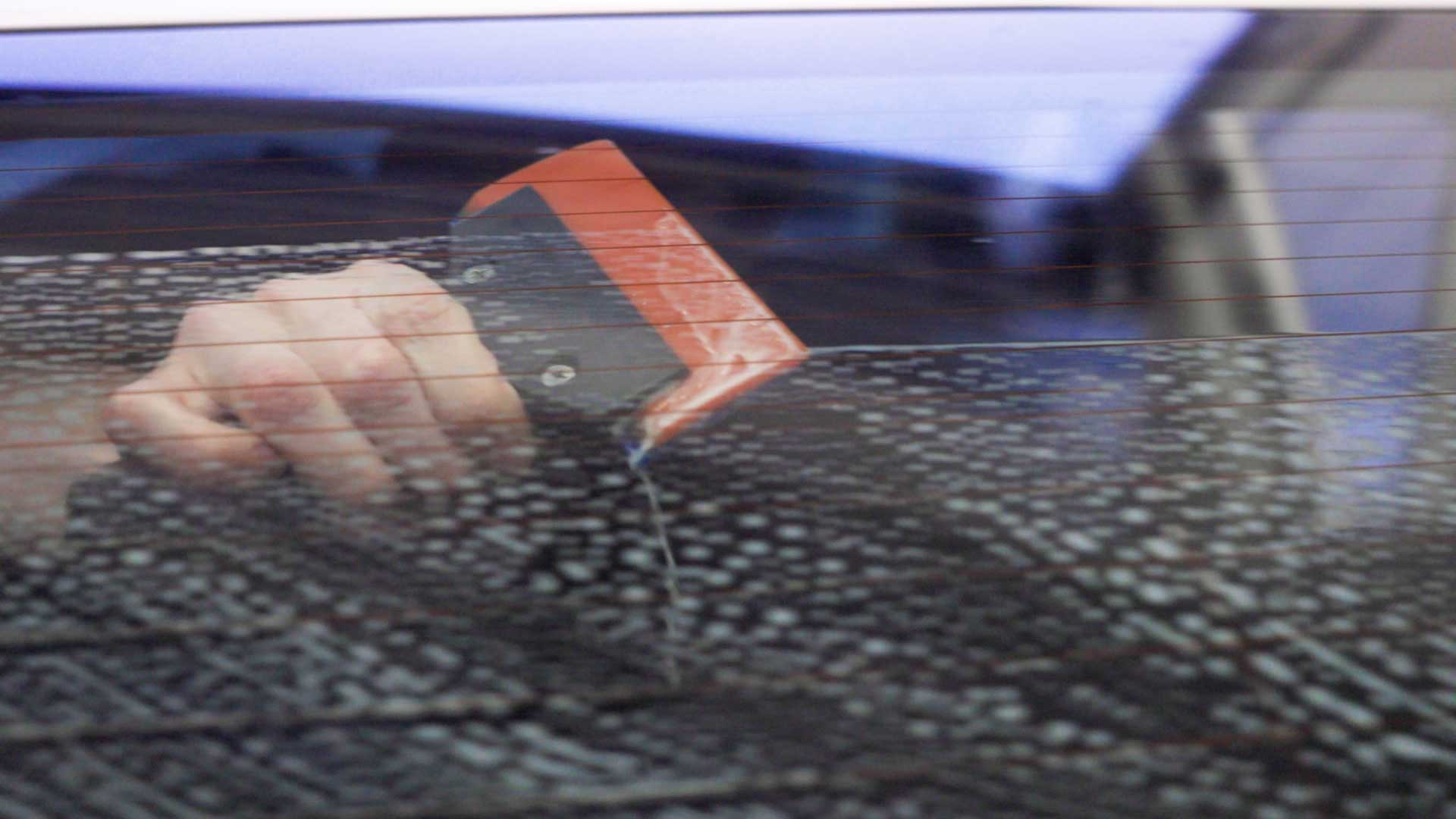 Expert Automotive Window Tinting preparation in Merrillville