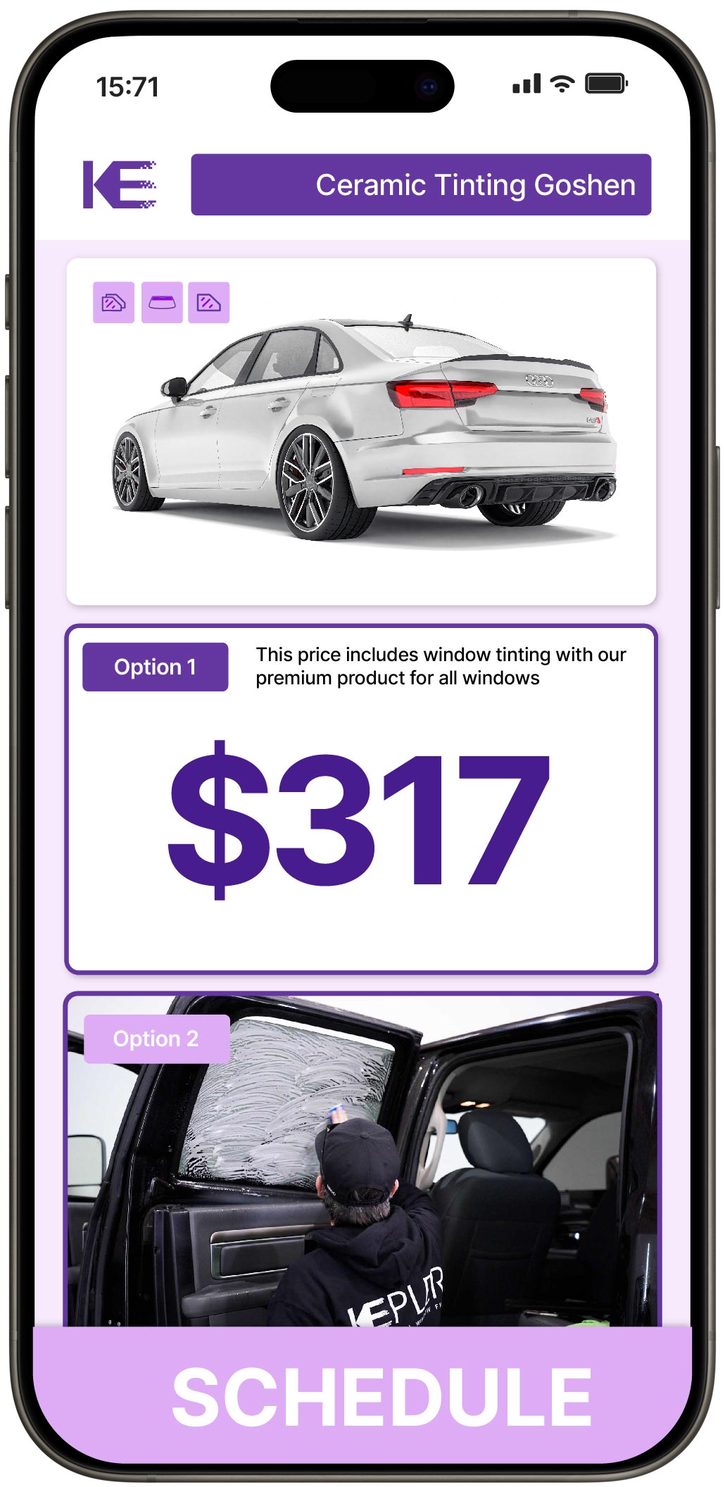 Ceramic Window Tinting Goshen | Professional Tinting from $249