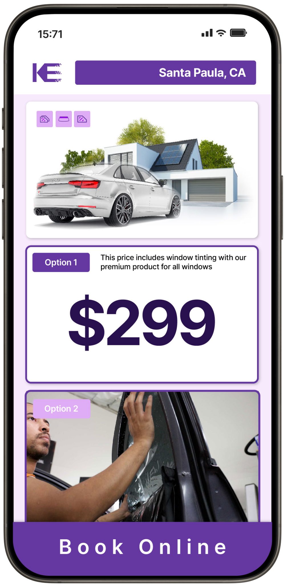 View Competitive Window Tinting Prices in Santa Paula, California