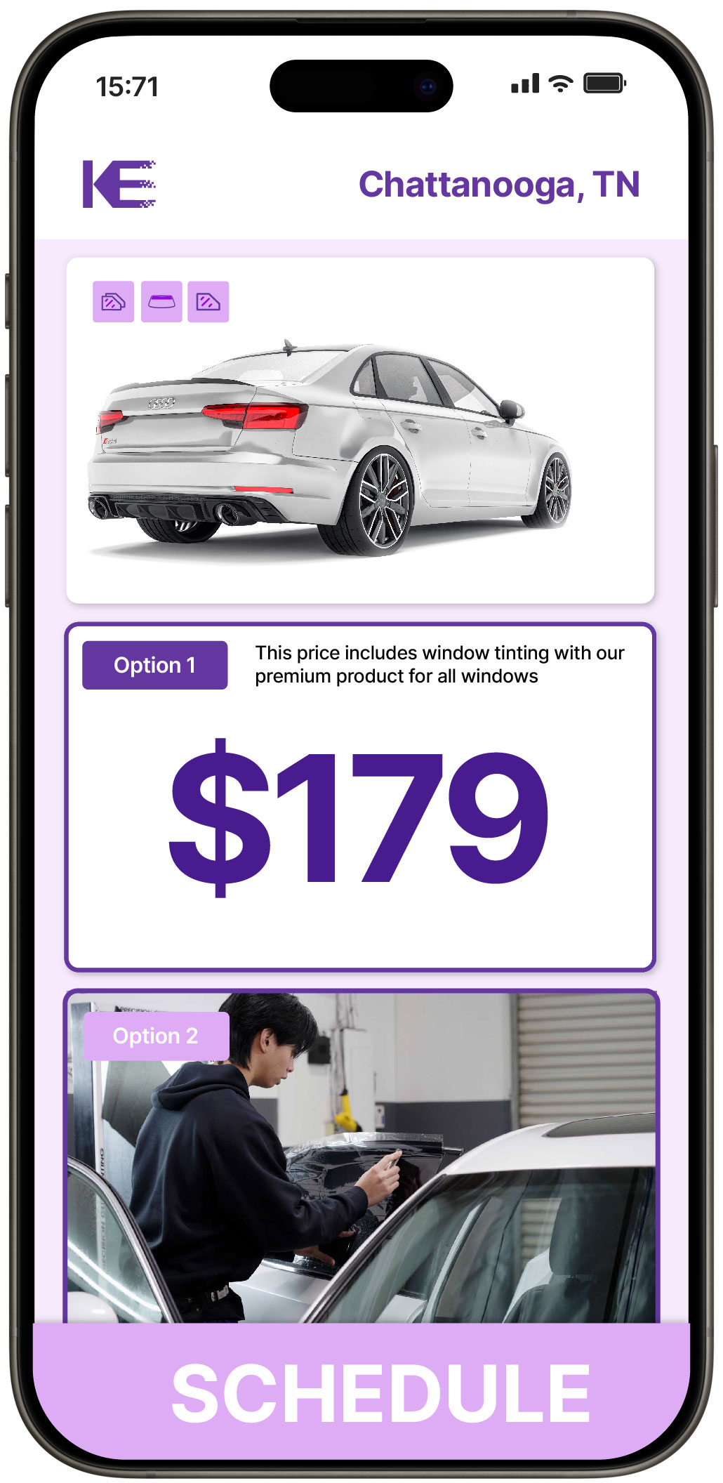 Car Window Tinting Chattanooga | Professional Tinting from $139