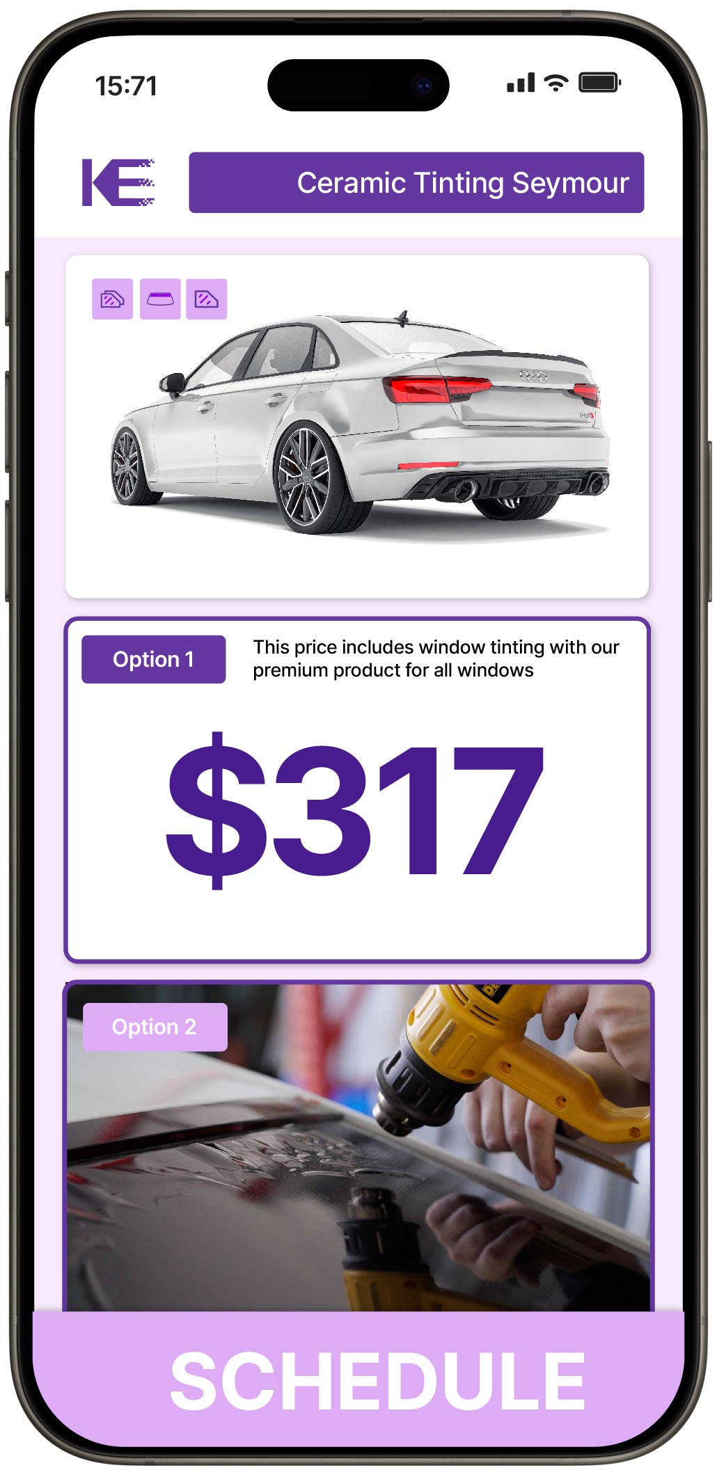 Ceramic Window Tinting Seymour | Professional Tinting from $249