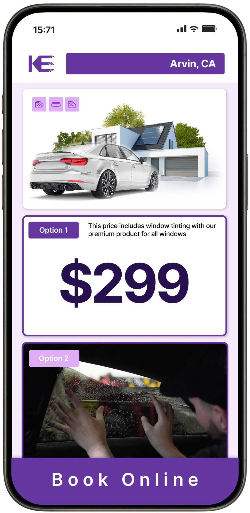 View Competitive Window Tinting Prices in Arvin, California