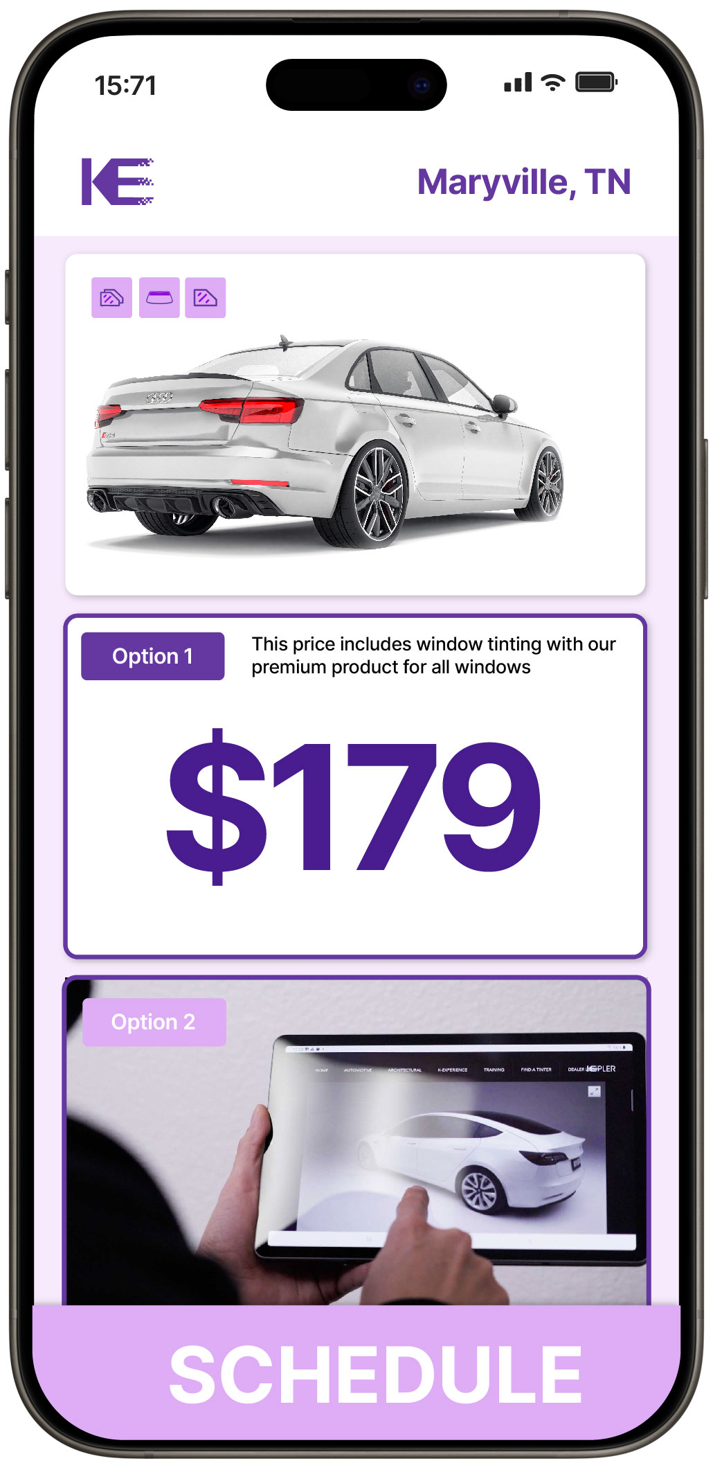 View Reasonable Car Window Tinting Prices in Maryville, Tennessee