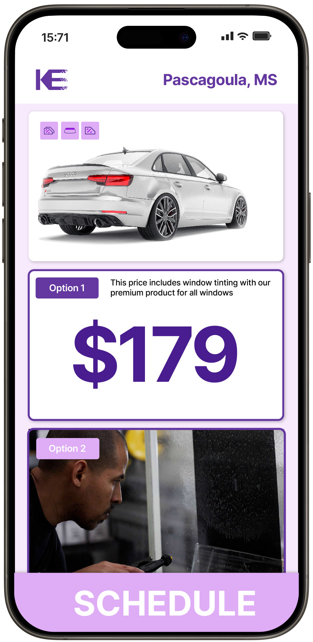 View Competitive Car Window Tinting Prices in Pascagoula, Mississippi