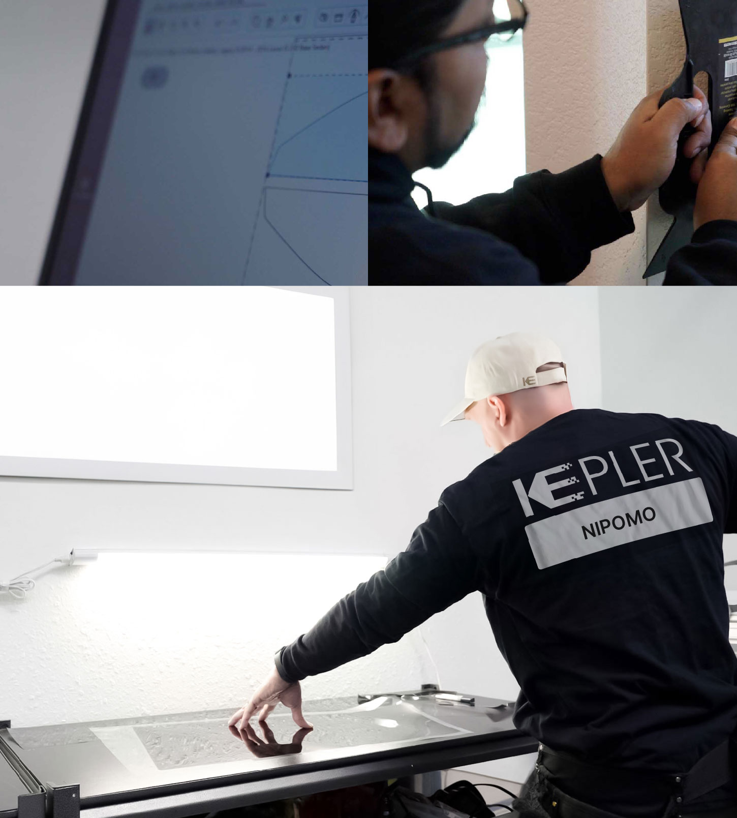 Window Tinting Specialist Cutting Film in Nipomo, California