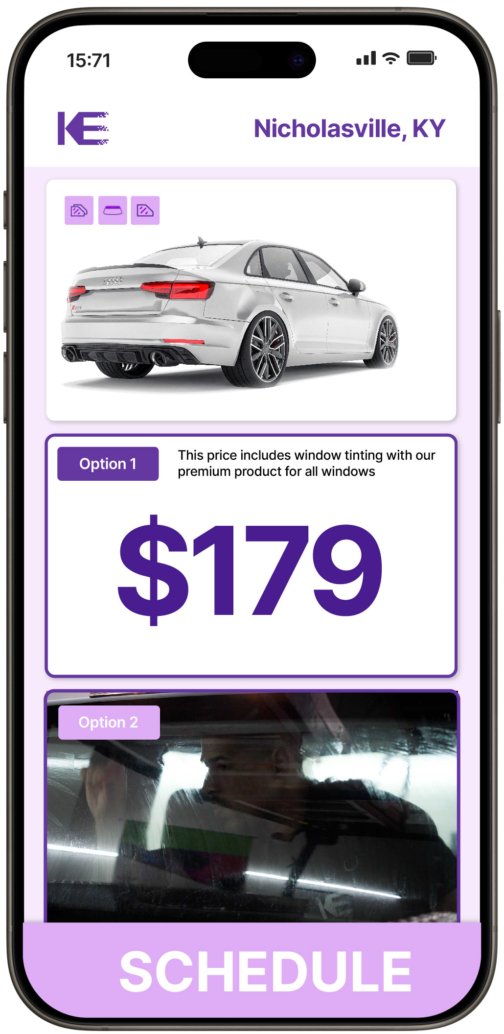 View Reasonable Car Window Tinting Prices in Nicholasville, Kentucky