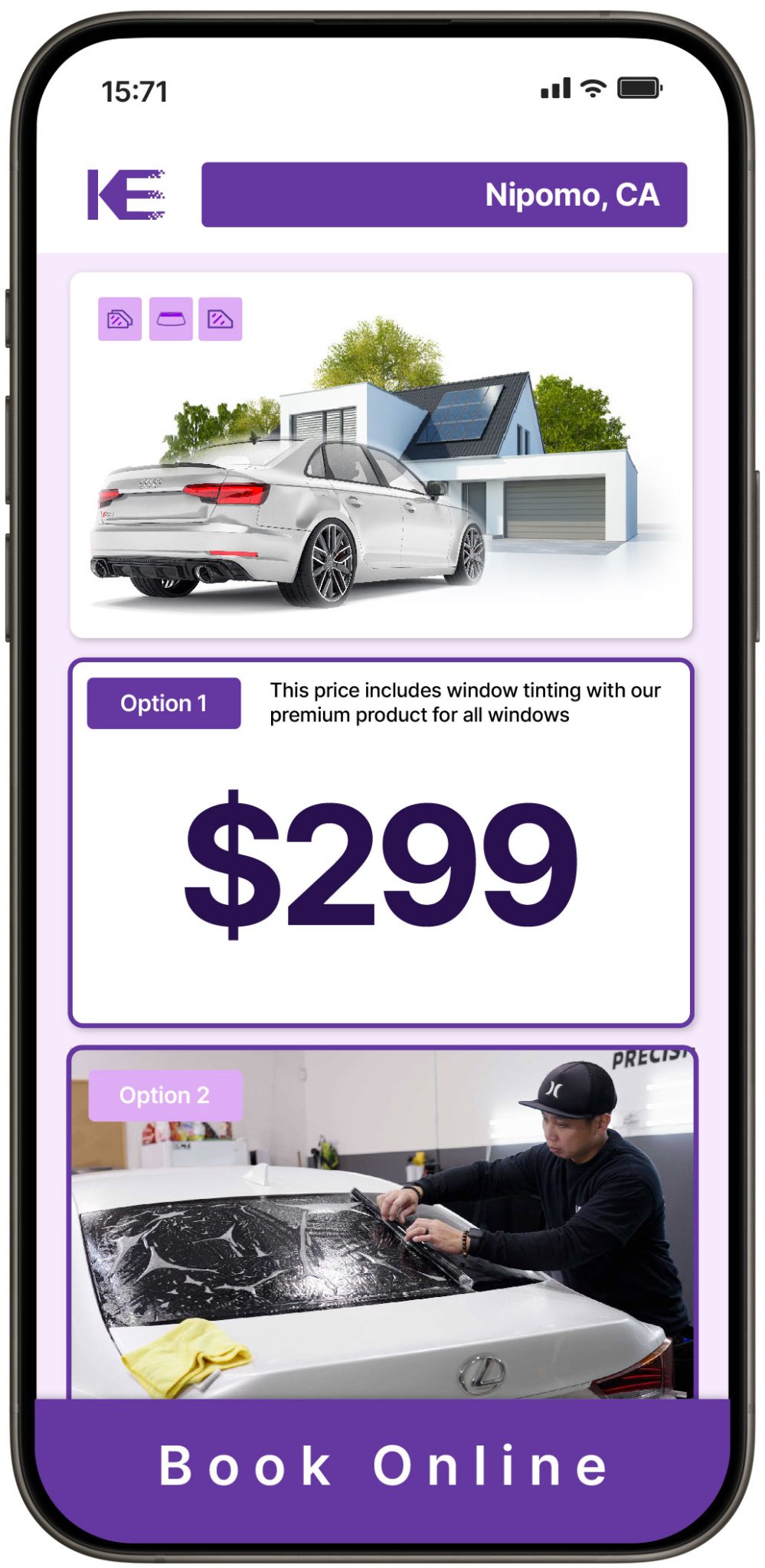 View Competitive Window Tinting Prices in Nipomo, California