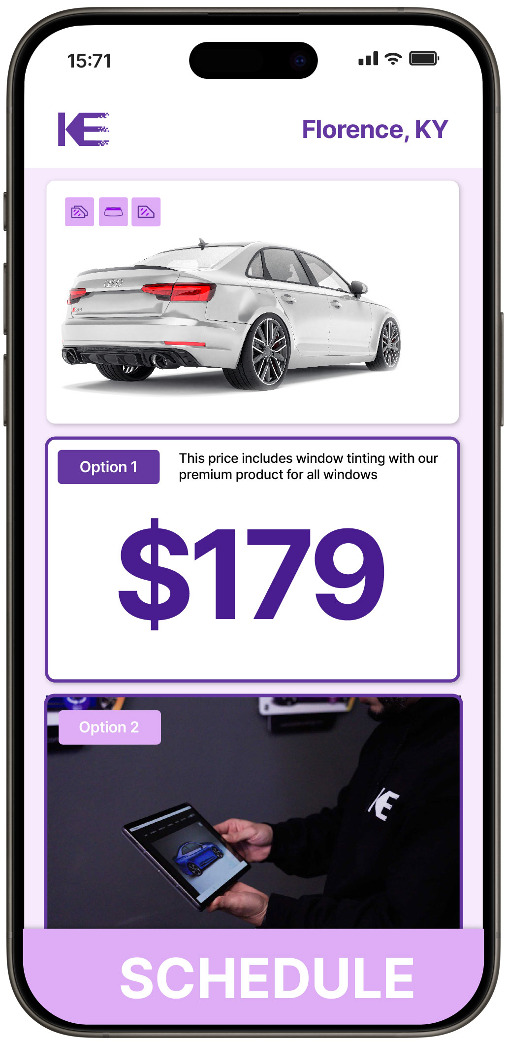 View Competitive Car Window Tinting Prices in Florence, Kentucky