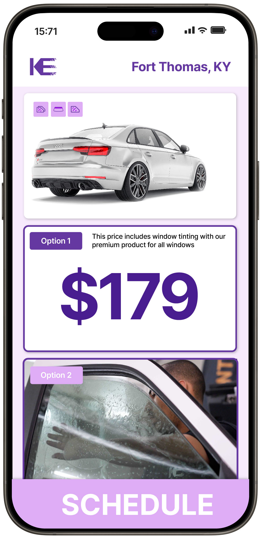 View Competitive Car Window Tinting Prices in Fort Thomas, Kentucky