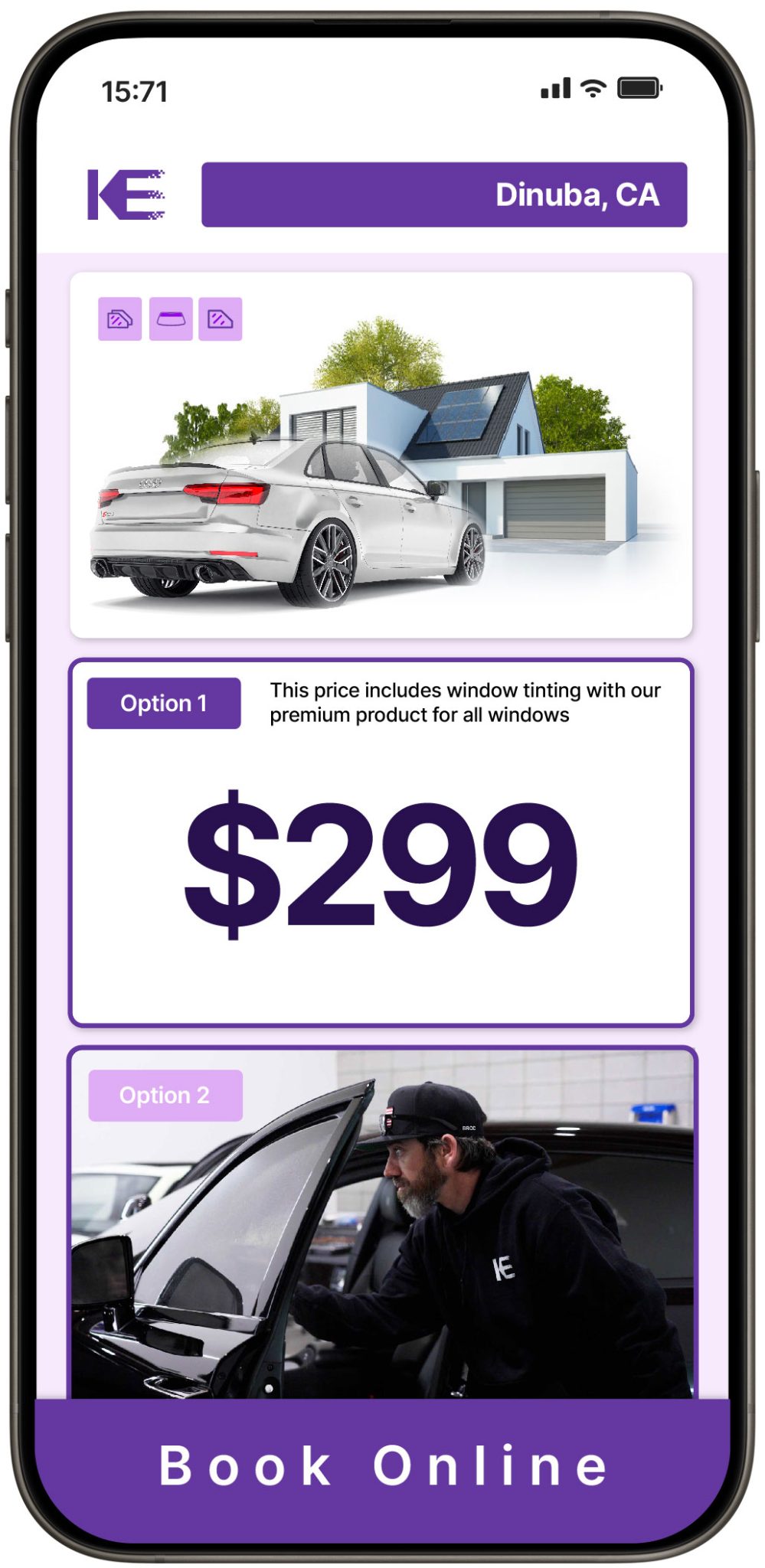 View Competitive Window Tinting Prices in Dinuba, California