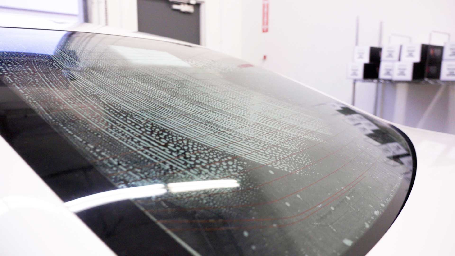 Professional Automotive Glass Tinting preparation in Holland