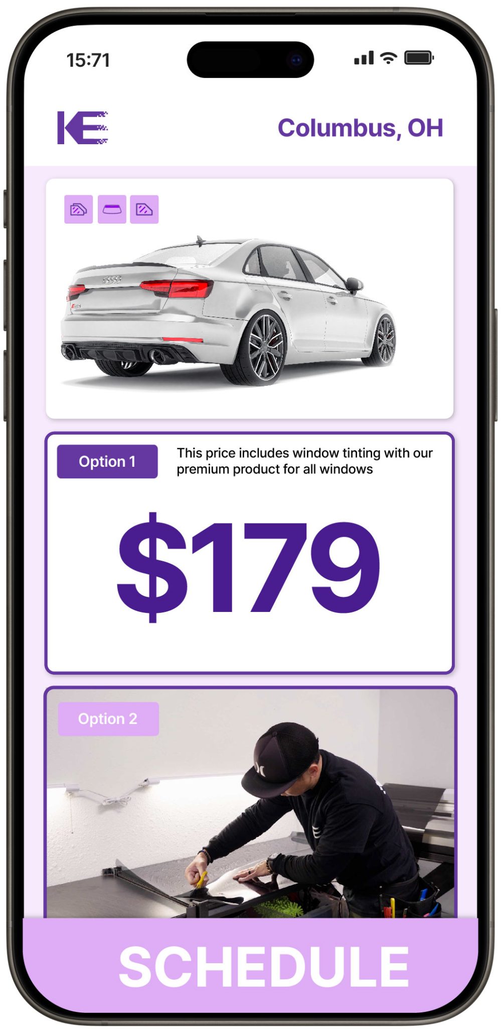 View Reasonable Car Window Tinting Prices in Columbus, Ohio