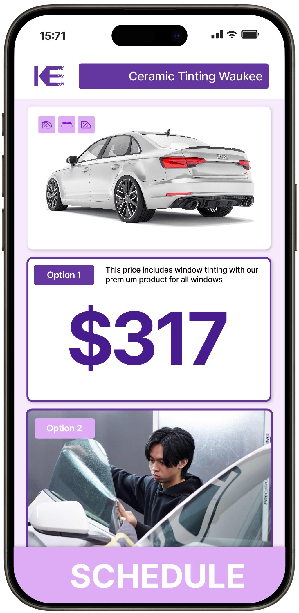 Ceramic Window Tinting Waukee | Professional Tinting from $249