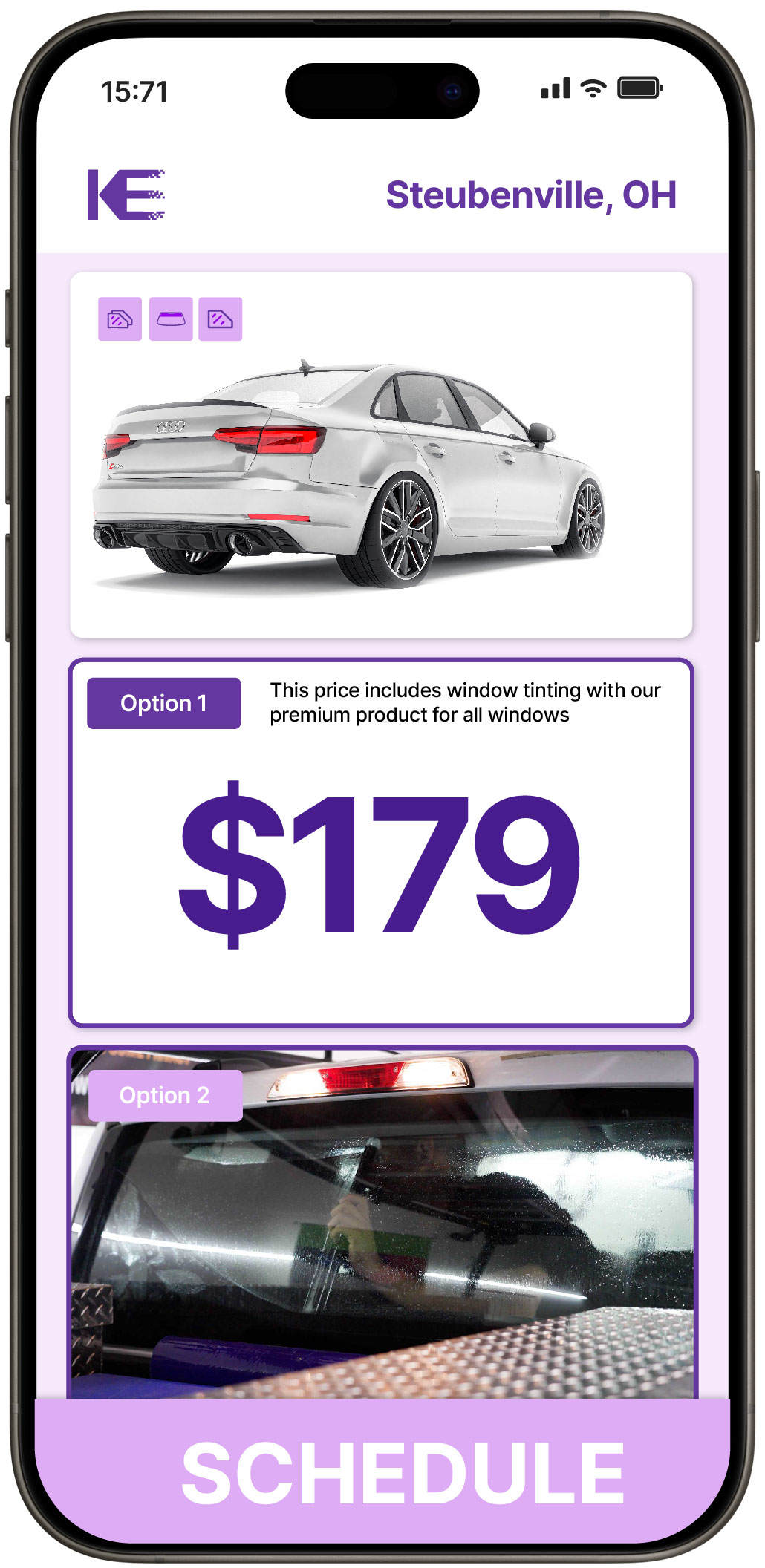 View Reasonable Car Window Tinting Prices in Steubenville, Ohio