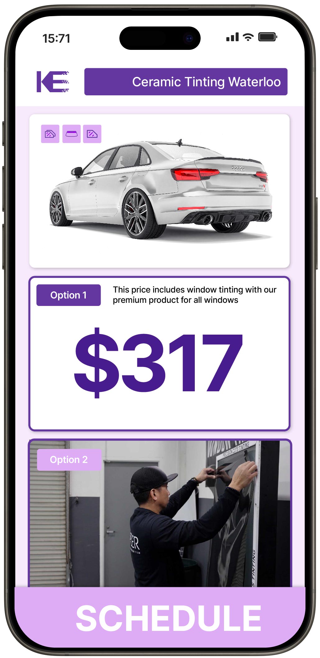 Ceramic Window Tinting Waterloo | Professional Tinting from $249