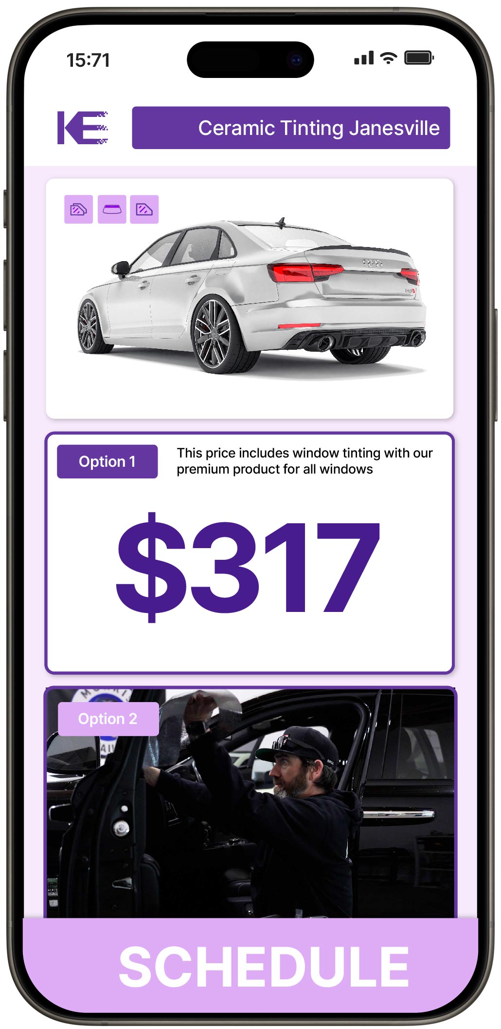 Ceramic Window Tinting Janesville | Professional Tinting from $249