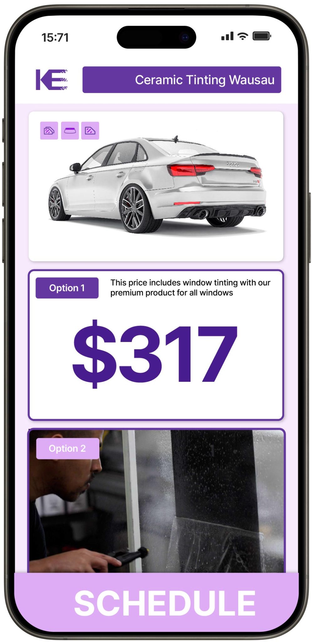 View Competitive Ceramic Window Tinting Prices in Wausau, Wisconsin