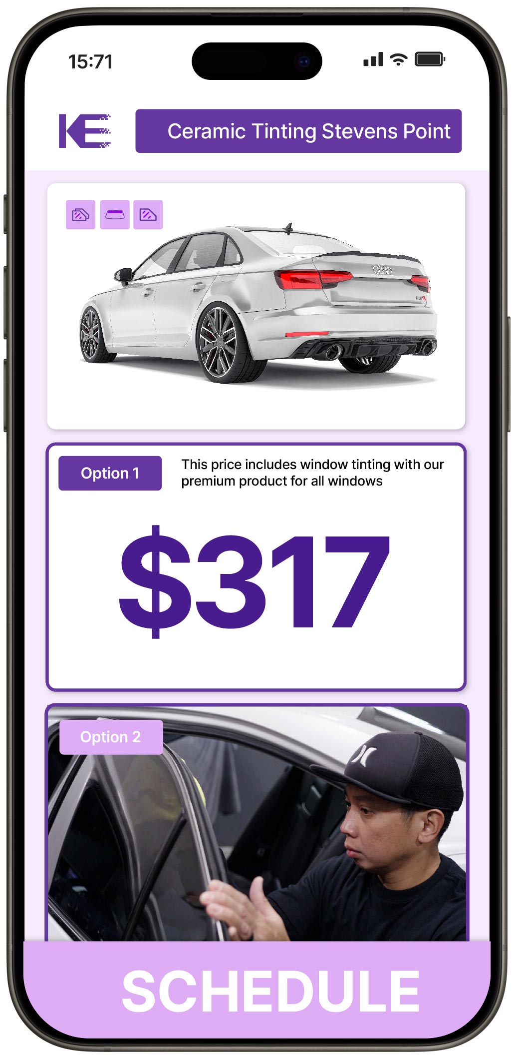 Ceramic Window Tinting Stevens Point | Professional Tinting from $249