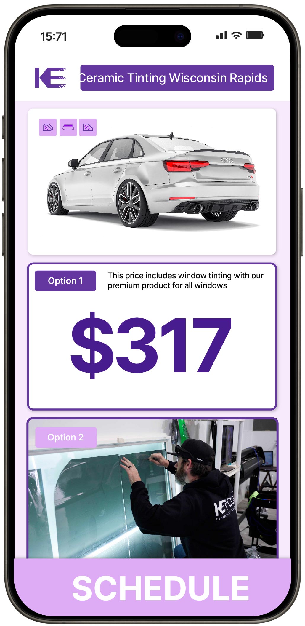 Ceramic Window Tinting Wisconsin Rapids | Professional Tinting from $249