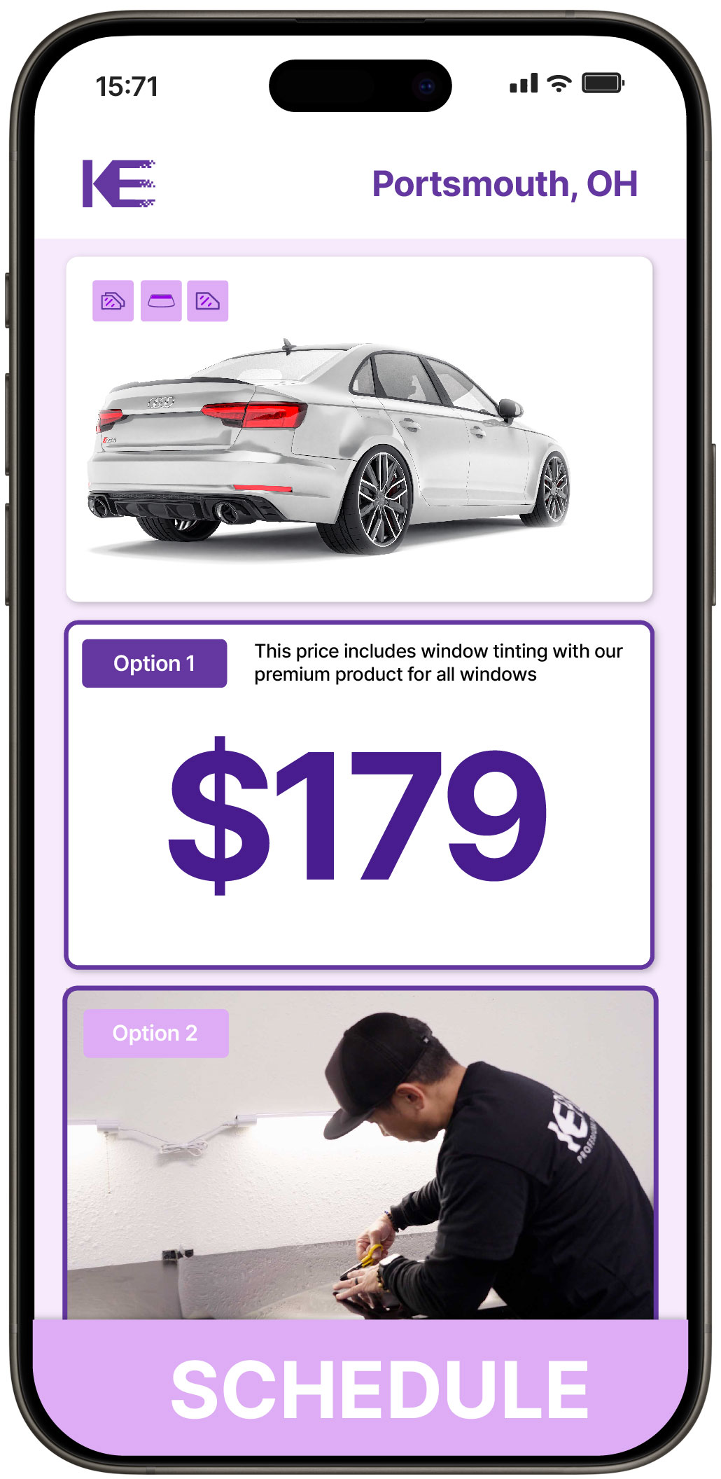 View Reasonable Car Window Tinting Prices in Portsmouth, Ohio