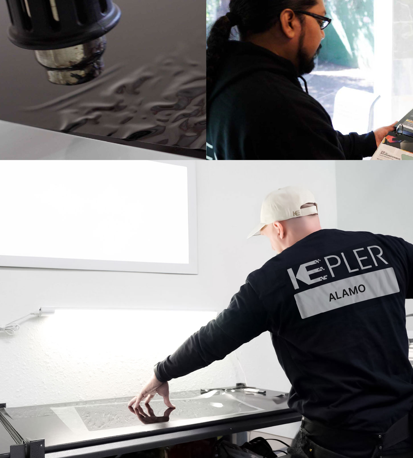 Window Tinting Specialist Cutting Film in Alamo, California