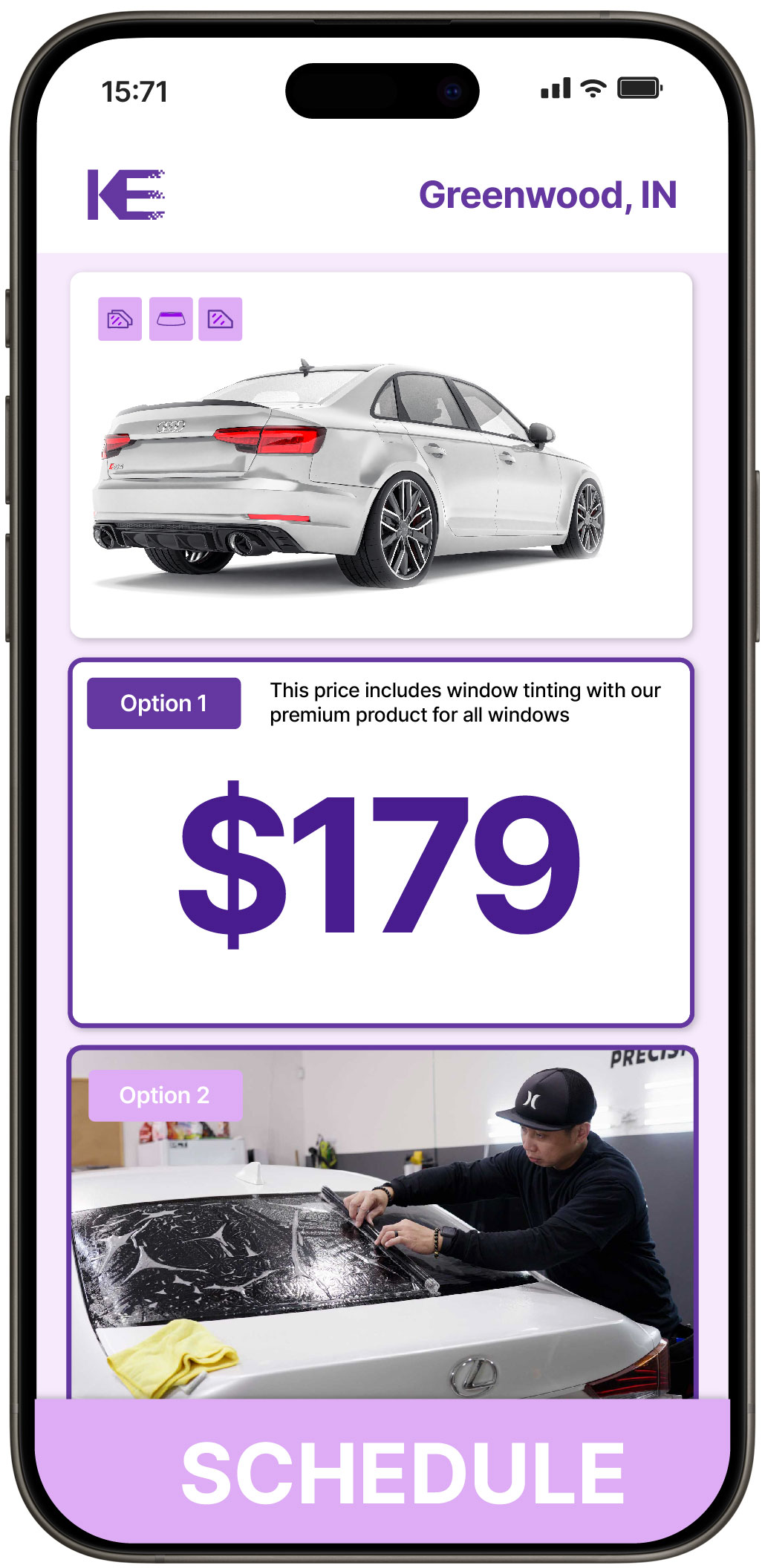 Car Window Tinting Greenwood | Professional Tinting from $139