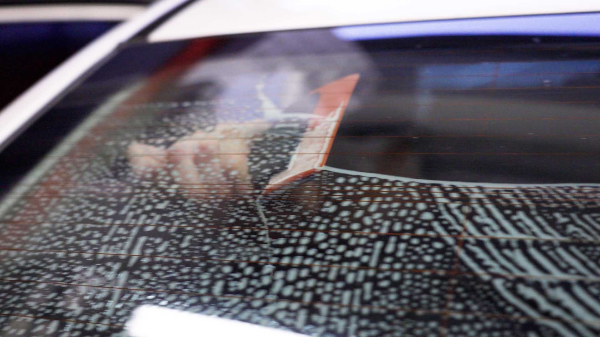 Professional Automotive Glass Tinting preparation in Jamestown