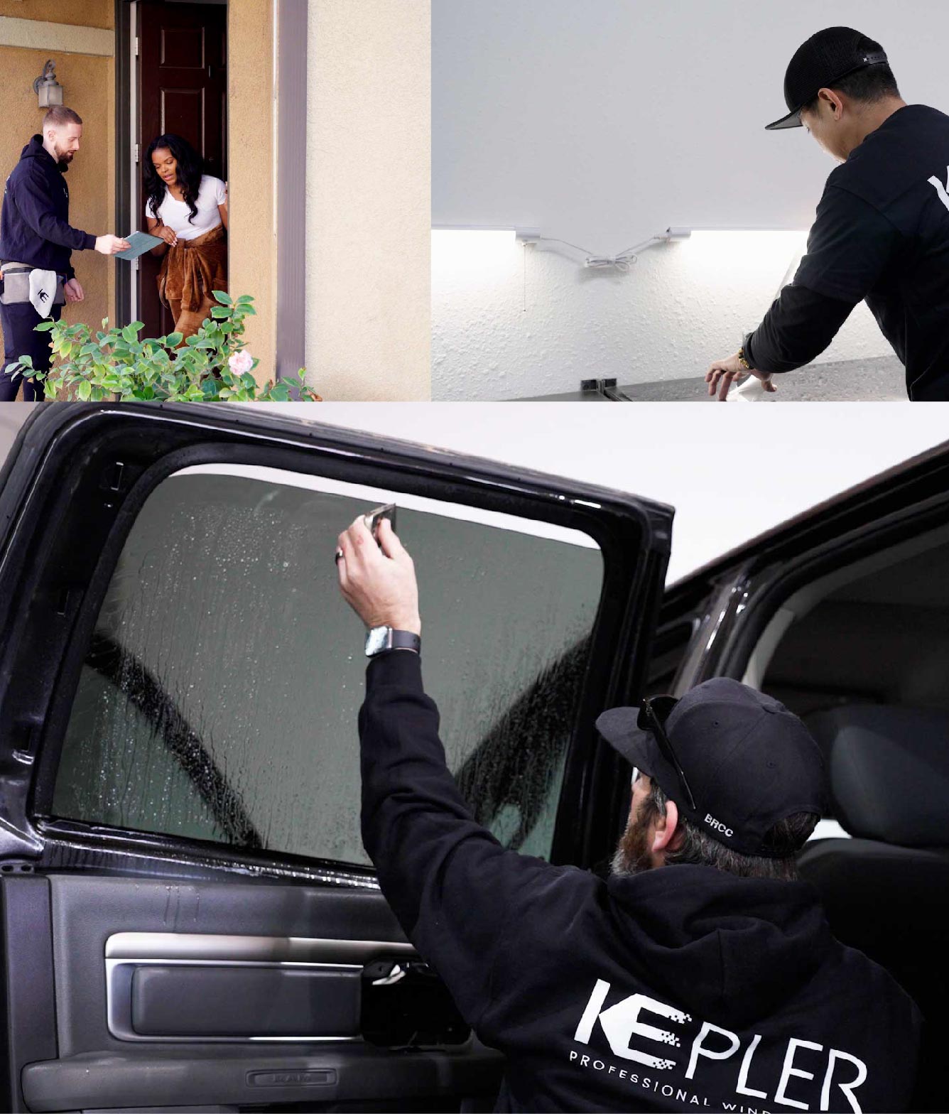 Kepler Window Tinting Specialists at Work in Castro Valley, California